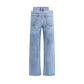 Citizens of Humanity Blue Cotton Straight-Leg Jeans