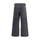 Agolde Gray Cotton Jeans Denim