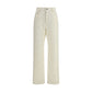 Golden Goose White Cotton Casual Pants