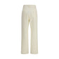 Golden Goose White Cotton Casual Pants