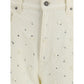 Golden Goose White Cotton Casual Pants