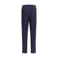 Brunello Cucinelli Blue Cashmere Casual Pants