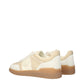 Valentino Garavani Beige Fabric Low Top Sneakers