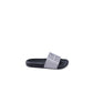 Calvin Klein Black Polyurethane Sandals