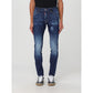 Dsquared² Blue Cotton Skinny Jeans