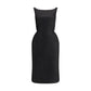 Magda Butrym Black Cotton Casual Dress