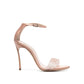Casadei Beige Silk Stiletto Heel Sandals