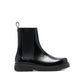 Valentino Garavani Black Leather Chelsea Boots