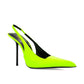 Saint Laurent Yellow Calfskin High Heel Pumps