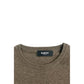 Baldinini Trend Brown Cashmere Men Sweater