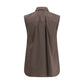 Brunello Cucinelli Brown Cotton Shirt