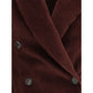 Brunello Cucinelli Bordeaux Cotton Coat