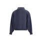 Brunello Cucinelli Blue Cotton Bomber