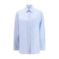 The Row Light Blue Cotton Shirt