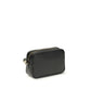 Prada Black Calf Leather Bos Taurus Shoulder Bag