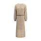Brunello Cucinelli Beige Mohair Casual Dress