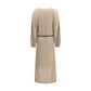 Brunello Cucinelli Beige Mohair Casual Dress