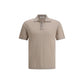 Cruna Beige Cotton Polo Shirt