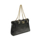 Valentino Garavani Black Lamb Ovis Aries Aries Shoulder Bag