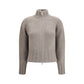 Magda Butrym Beige Cashmere Cardigan
