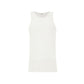 Jil Sander White Cotton Sleveless Jacket