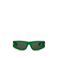 Bottega Veneta Green Acetate Sunglasses