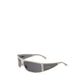 Bottega Veneta Gray Metal Sunglasses
