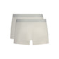 Trussardi Bianco Cotton Men Boxer Short