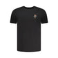 Aeronautica Militare Black Cotton Men's T-Shirt