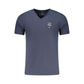 Aeronautica Militare Blu Cotton Men's T-Shirt