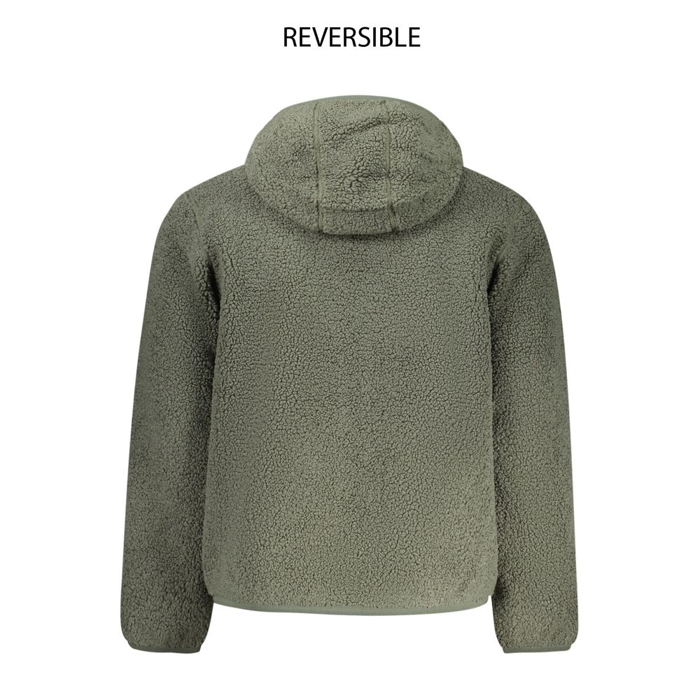 K-WAY Verde Polyester Men's Reversible Jacket