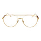 Tod's Gold Metal Glasses (Frames)