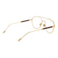 Tod's Gold Metal Glasses (Frames)