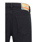 Diesel Black Cotton Slim Fit Jeans