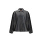 Diesel Black Polyester Biker Jacket