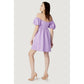 Aniye By Purple Polyester Short Dress