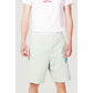 Fila Green Cotton Bermuda Shorts