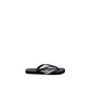 Emporio Armani Underwear Black And White Rubber Flip-Flop Sandals