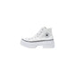 Converse White Fabric Chunky Sneakers