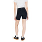 Converse Black Cotton Bermuda Shorts