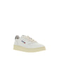 Autry White Calf Leather Bos Taurus Sneakers