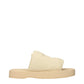 Burberry Beige Leather Slippers