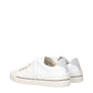Maison Margiela White Leather Low Top Sneakers
