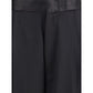 SA SU PHI Black Silk Casual Pants