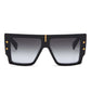Balmain Black Acetate Sunglasses