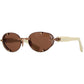 Balmain Brown Acetate Sunglasses
