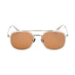 Belstaff Brown Stainless Steel Sunglasses