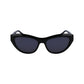 Ferragamo Black Acetate Sunglasses