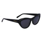 Ferragamo Black Acetate Sunglasses