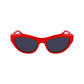 Ferragamo Red Acetate Sunglasses